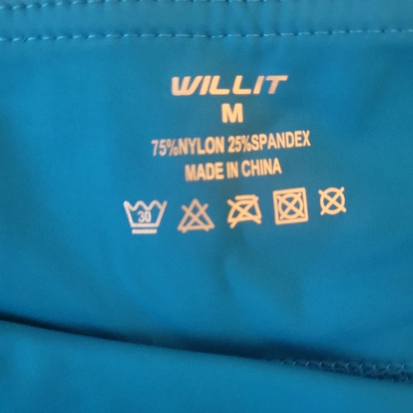 Willit Vibrant Blue Women's Skort. Size M - Picture 6 of 6